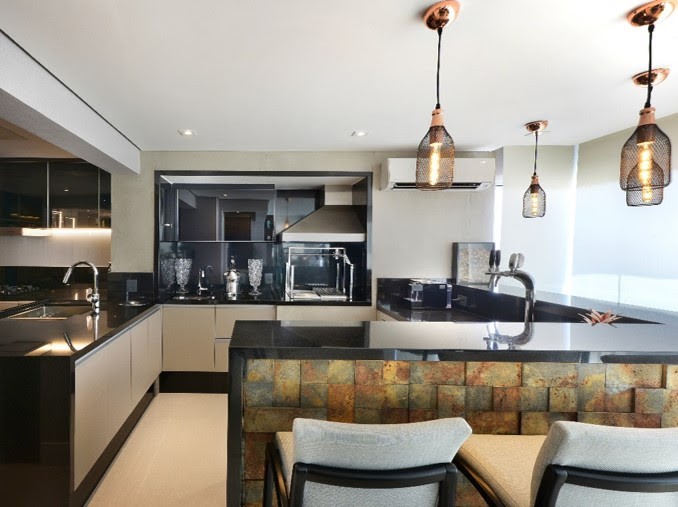 Cozinhas conectadas com as áreas gourmet potencializam o setor gastronômico nos projetos residenciais